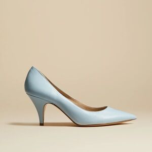 Khaite The River Pump in Baby Blue 38 / US 8